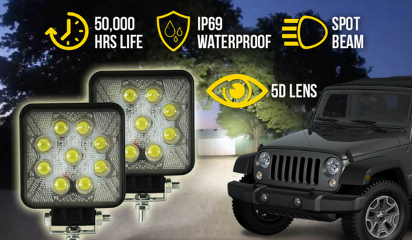 Safer Driving with the 5D LED Worklight